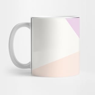 Abstract Triangle of Soft Pastel Colors Mug